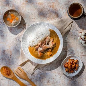 豬肉咖哩飯 Pork Curry